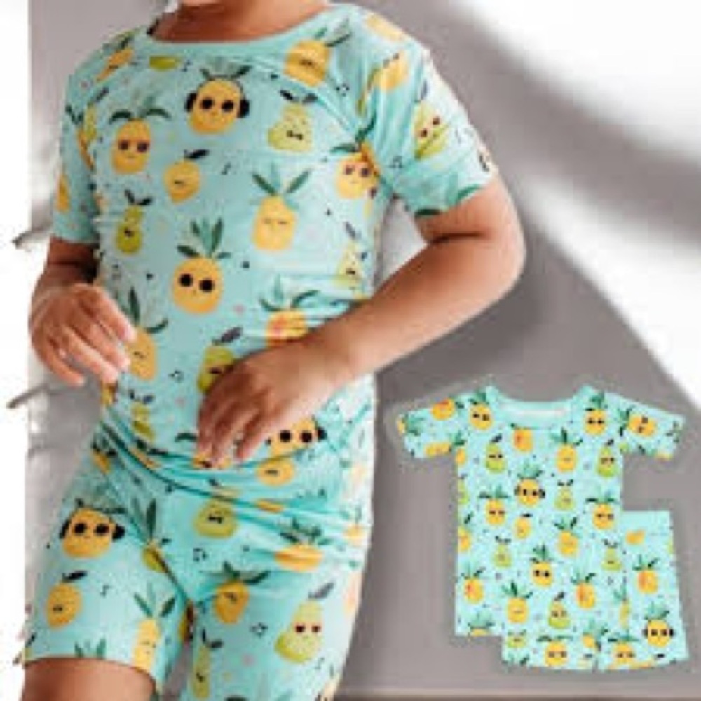 12-18 mos Little Sleepies Pineapple Jams - Picture 8 of 13